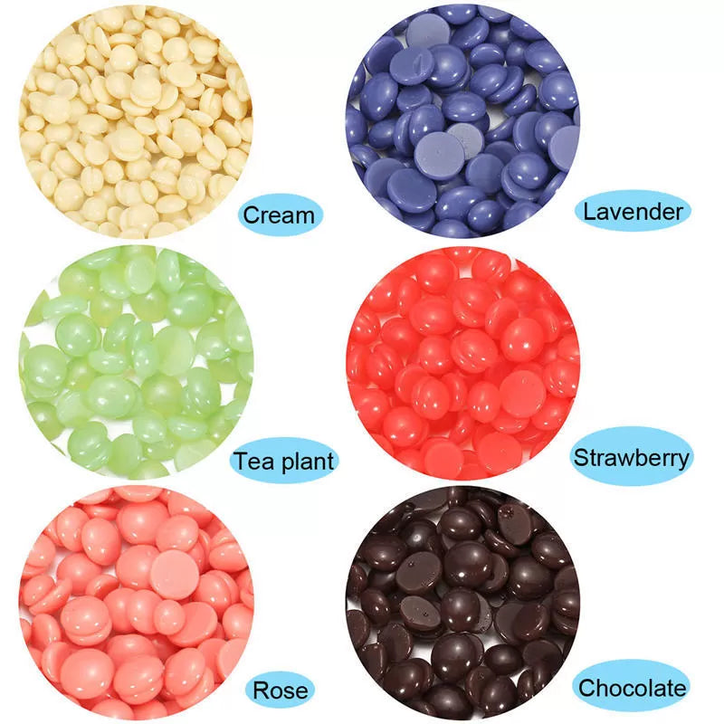 Hair Removing Hard Beans Wax Strip-Less (400 gm) - Oshi.pk - Buy & Sell Online