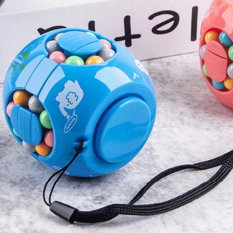 Hamburger Bean Magic Cube Toy Children's Puzzle Fidget Spinner Students Stress Reliever Magic Bean - Oshi.pk - Buy & Sell Online