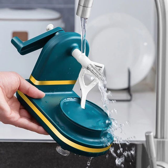 Hand-Cranked Apple Peeler Machine Home Fruit Peeler With Apple Slicer Corer Cutter Vegetable Peeling - Oshi.pk - Buy & Sell Online