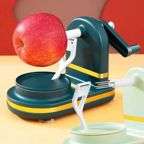 Hand-Cranked Apple Peeler Machine Home Fruit Peeler With Apple Slicer Corer Cutter Vegetable Peeling - Oshi.pk - Buy & Sell Online