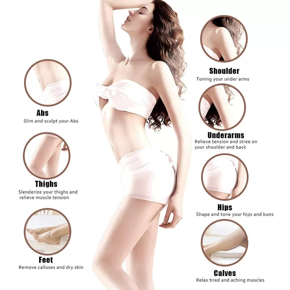 Hand Held Relax & Spin Tone Whole Body Massaging Body Massager Electric vibrate Handheld Relax Tone Spin for Shoulder Neck And Foot Leg