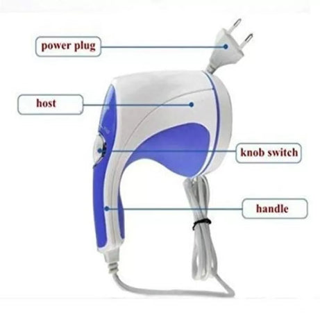 Hand Held Relax & Spin Tone Whole Body Massaging Body Massager Electric vibrate Handheld Relax Tone Spin for Shoulder Neck And Foot Leg