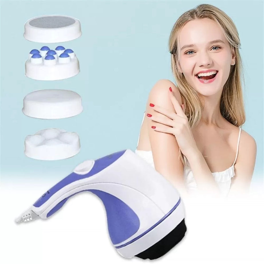 Hand Held Relax & Spin Tone Whole Body Massaging Body Massager Electric vibrate Handheld Relax Tone Spin for Shoulder Neck And Foot Leg