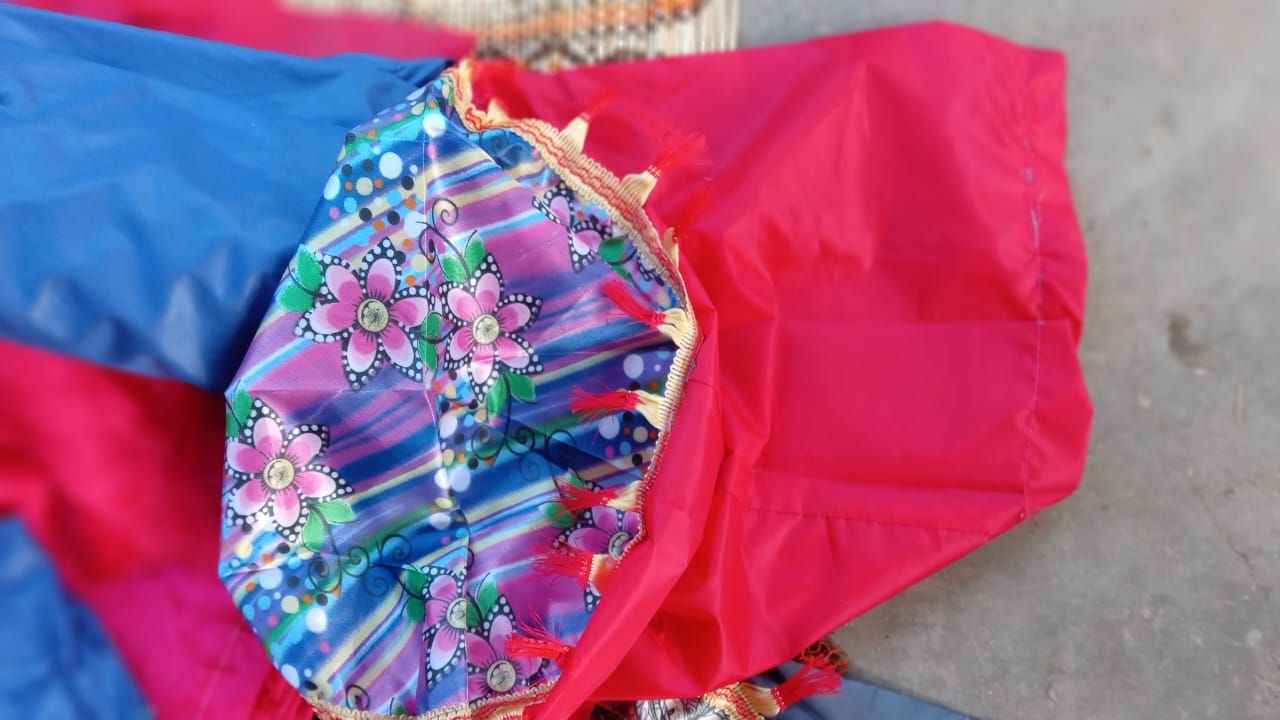 Hand Made Mudda, Nature's Comfort: Eco-Friendly Bamboo Mudda Chair - Mudda Sitting Stool For Indoor/Outdoor | Available In Different Colours Tradition - Oshi.pk - Buy & Sell Online