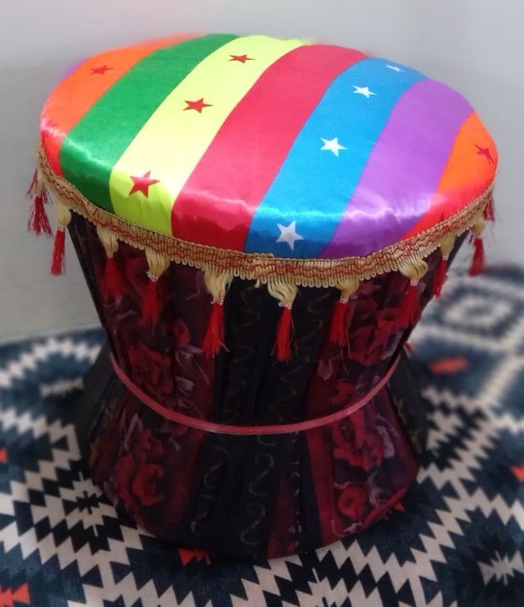 Hand Made Mudda, Nature's Comfort: Eco-Friendly Bamboo Mudda Chair - Mudda Sitting Stool For Indoor/Outdoor | Available In Different Colours Tradition - Oshi.pk - Buy & Sell Online