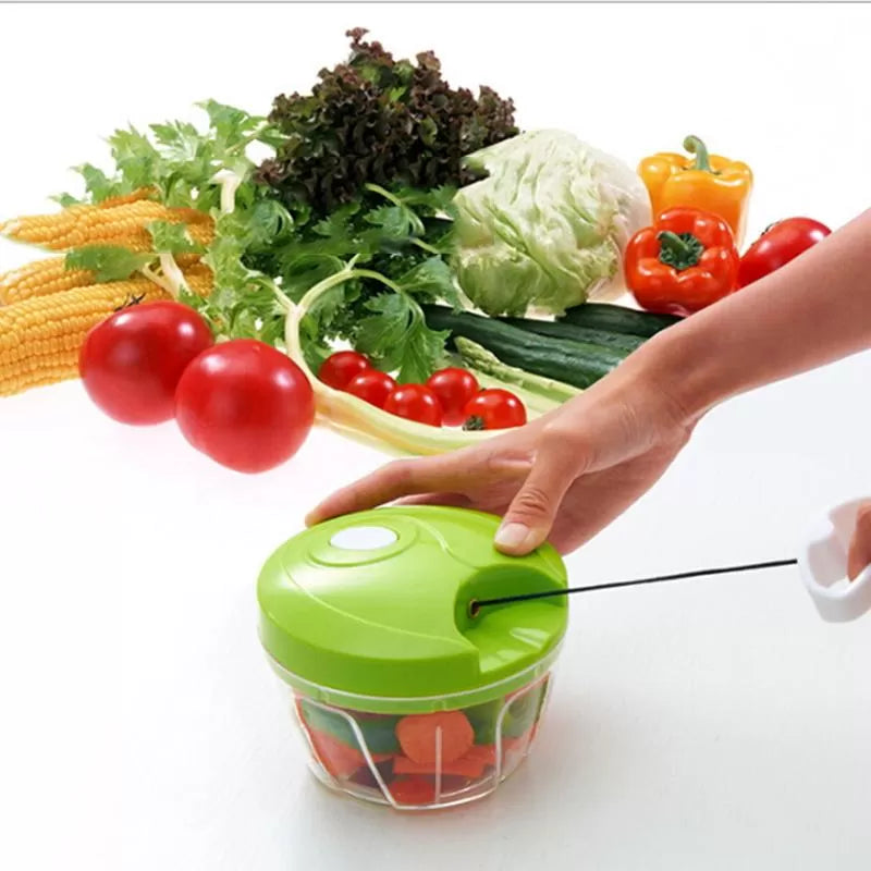 Hand Pull Type Minced Multifunctional Manual Food Chopper Vegetable Chopper Speedy Chopper Easy To Deal Vegetables/Onions/Carrots/Garlic/Pepper/Meat/P - Oshi.pk - Buy & Sell Online