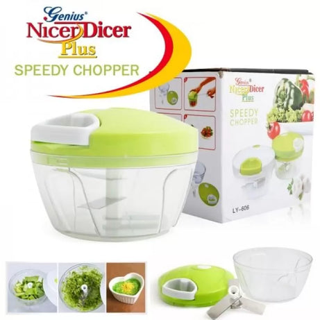 Hand Pull Type Minced Multifunctional Manual Food Chopper Vegetable Chopper Speedy Chopper Easy To Deal Vegetables/Onions/Carrots/Garlic/Pepper/Meat/P - Oshi.pk - Buy & Sell Online