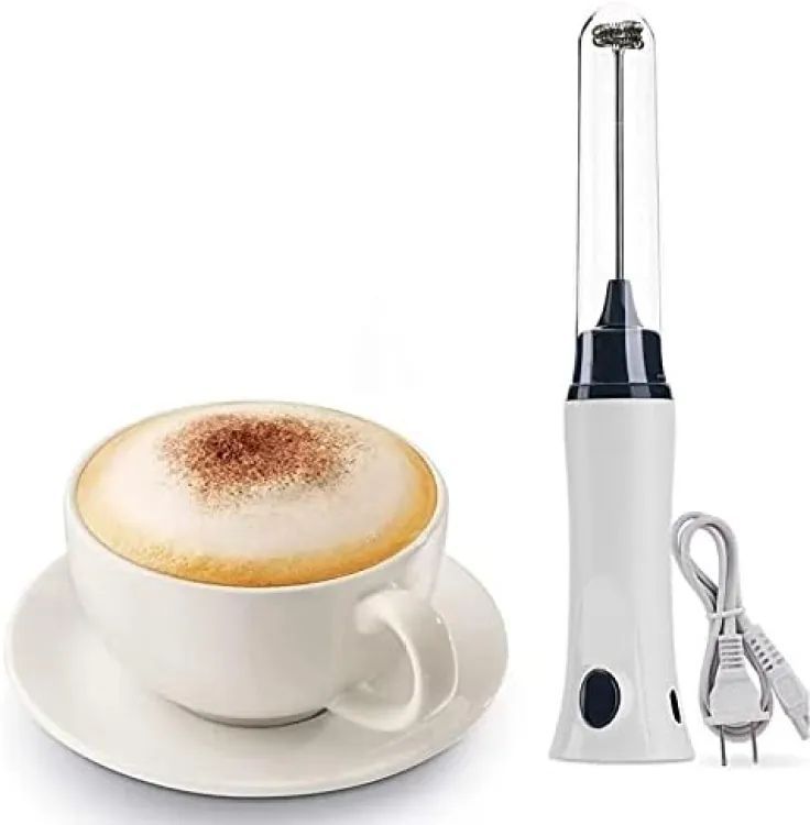 Handheld Coffee Mixer Frother Automatic Milk Beverage Foamer Cream Whisk Cooking Stirrer Egg Beater - Oshi.pk - Buy & Sell Online