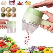 Handheld Electric Chopper Vegetable Cutter Set Food Chopper Multifunction - Oshi.pk - Buy & Sell Online