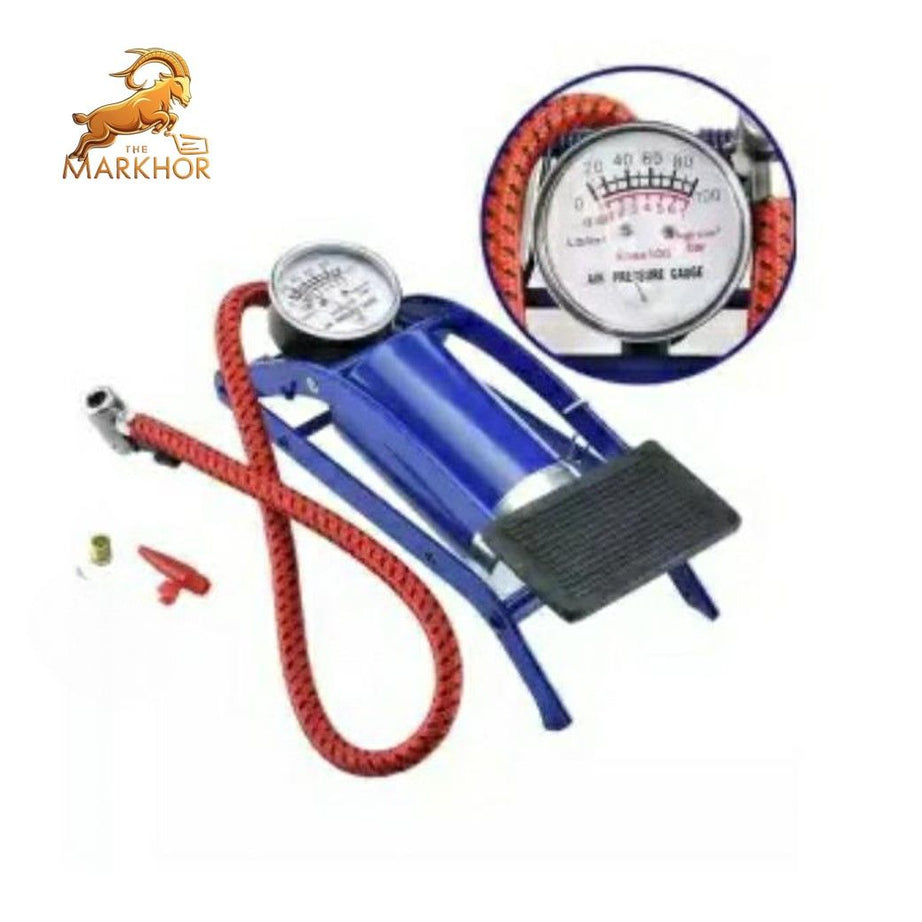 Handheld Pump with Portable Foot Pump Small Foot Pump Compressor for Car Bike Bicycle Foot Air Pump for Car Motorbike Cycle Foot Air - Oshi.pk - Buy & Sell Online