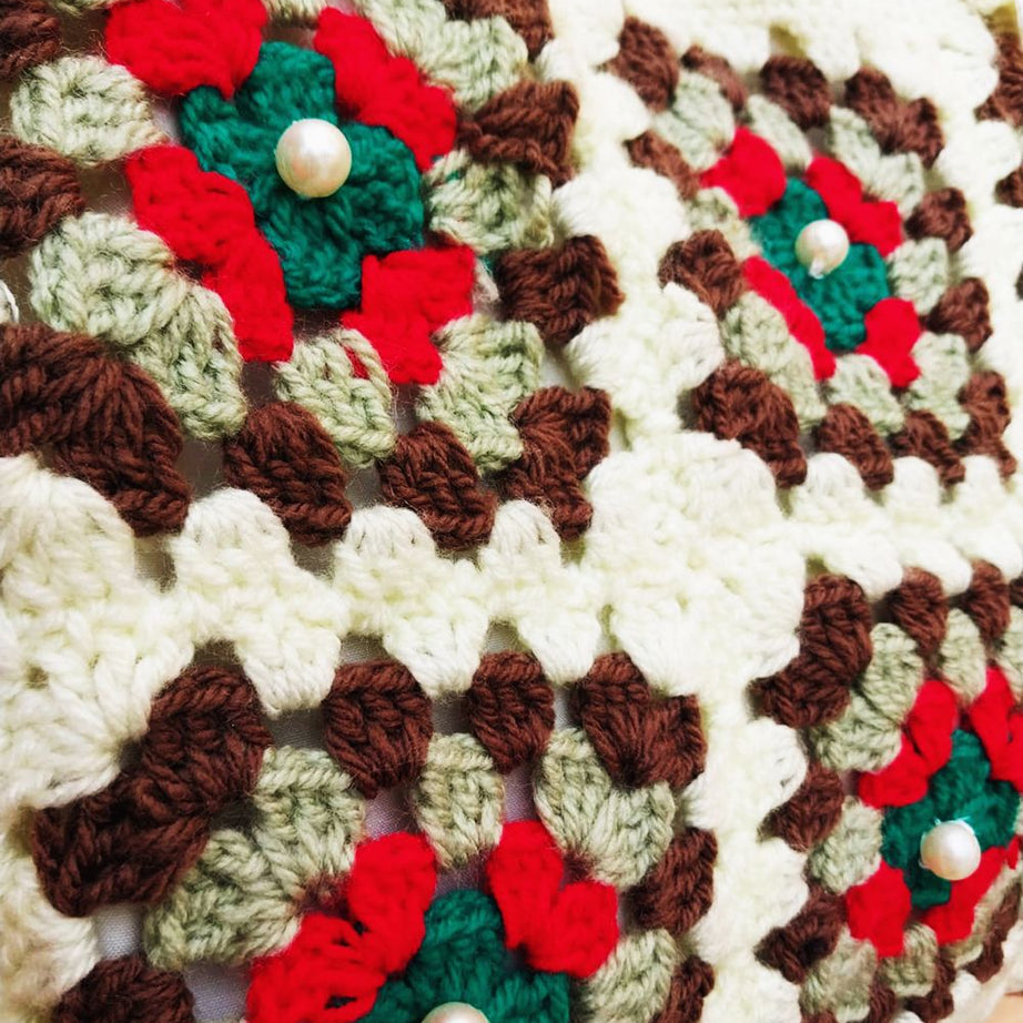 Handmade Crochet Bags for Women: Stylish and Unique Designs : Handmade Crochet Bags with Beautiful Flower Designs - Oshi.pk - Buy & Sell Online