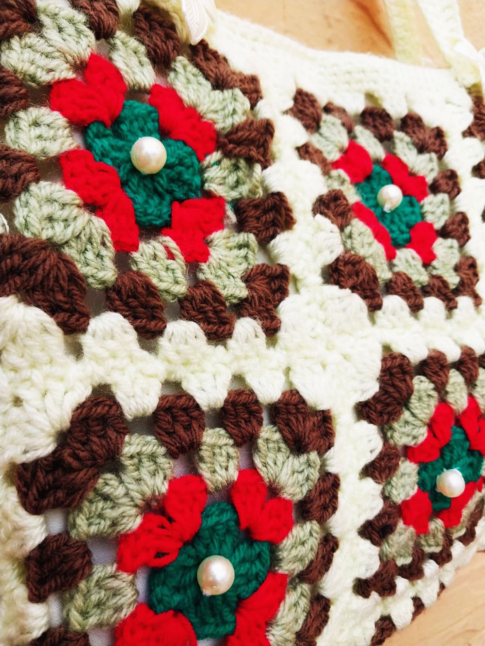 Handmade Crochet Bags for Women: Stylish and Unique Designs : Handmade Crochet Bags with Beautiful Flower Designs - Oshi.pk - Buy & Sell Online