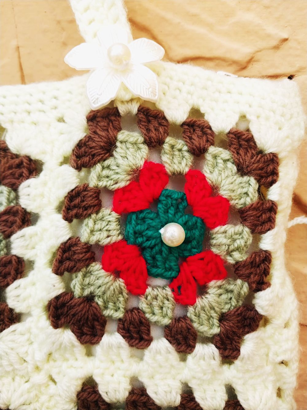 Handmade Crochet Bags for Women: Stylish and Unique Designs : Handmade Crochet Bags with Beautiful Flower Designs - Oshi.pk - Buy & Sell Online