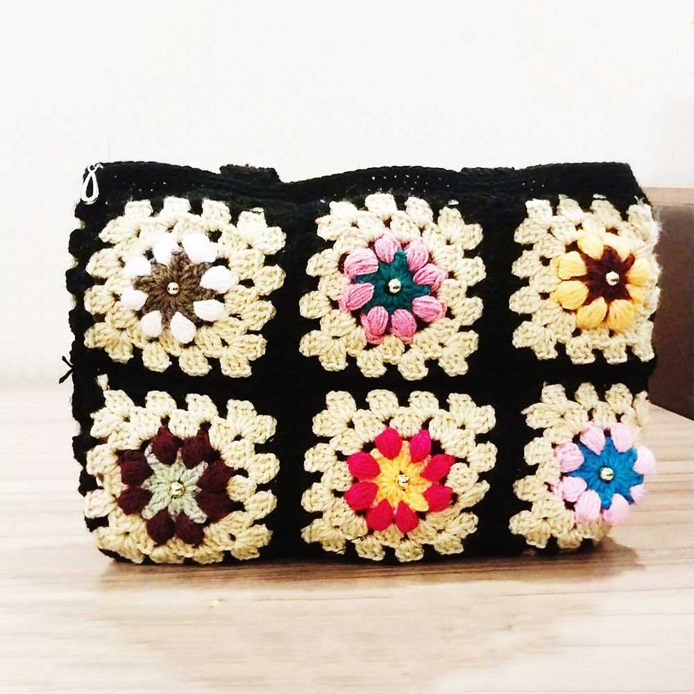 Handmade Granny Square Crochet Bags for Women Unique & Stylish - Oshi.pk - Buy & Sell Online