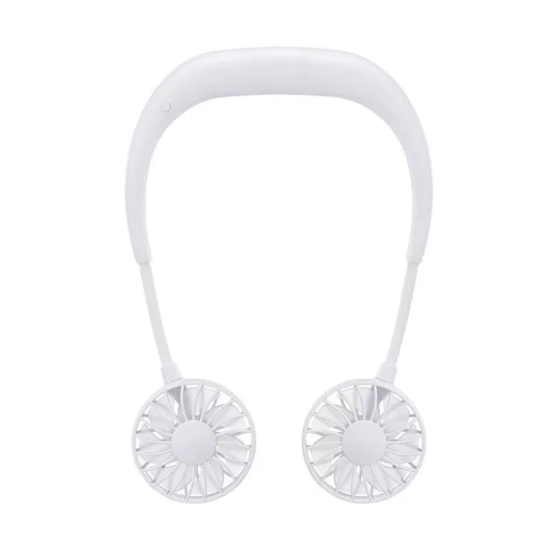 Hanging Neck Fan for Kitchen Folding Handheld Fan Wearable Portable Neckband Mini Fan USB Chargeable - Oshi.pk - Buy & Sell Online