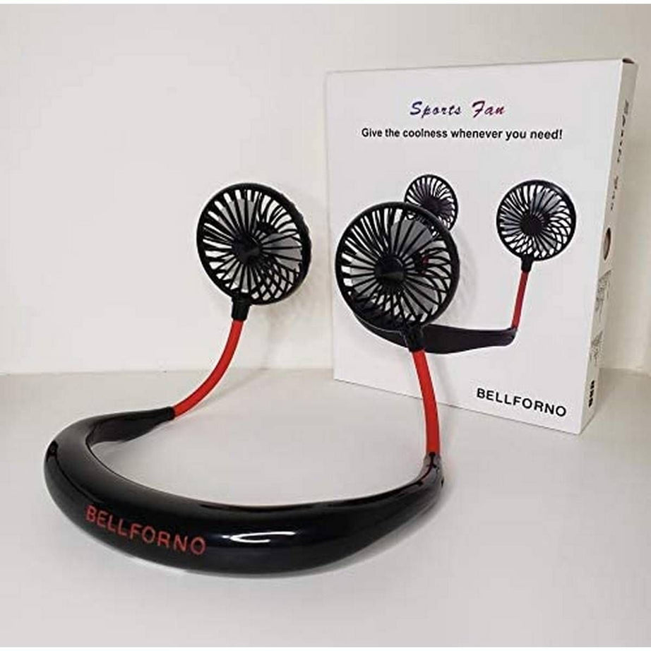 Hanging Neck Fan for Kitchen Folding Handheld Fan Wearable Portable Neckband Mini Fan USB Chargeable - Oshi.pk - Buy & Sell Online