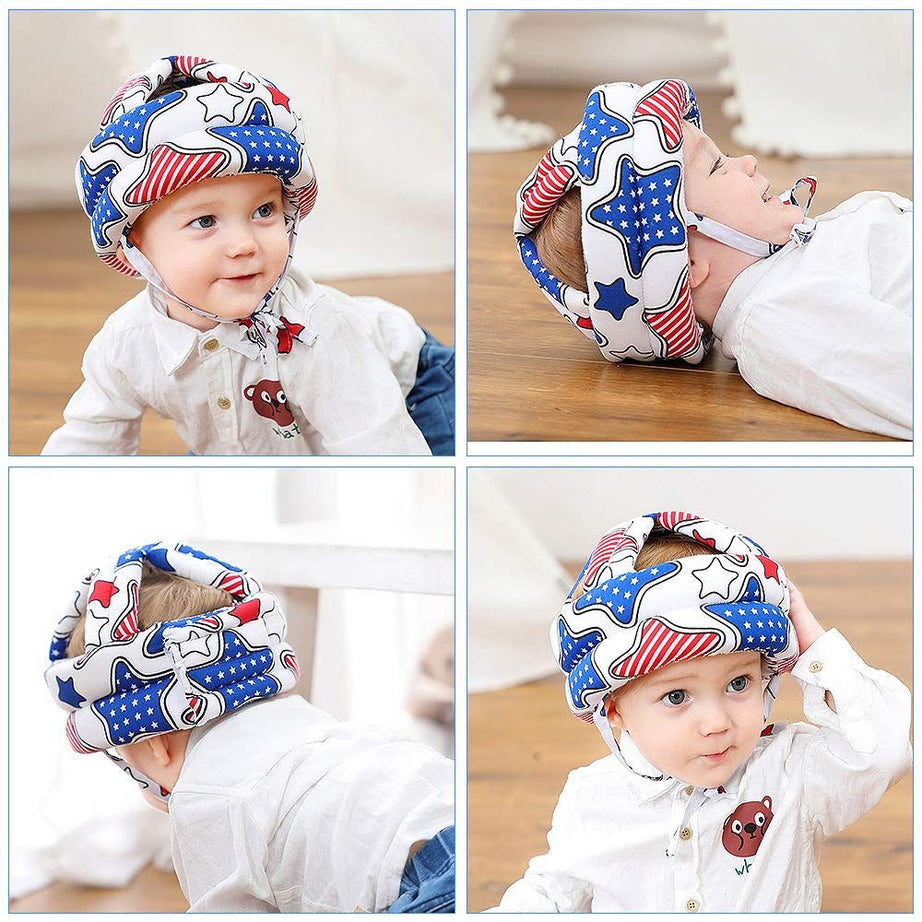 Head Protection Helmet for Babies -Anti Collision Safety Helmet Cap - Oshi.pk - Buy & Sell Online