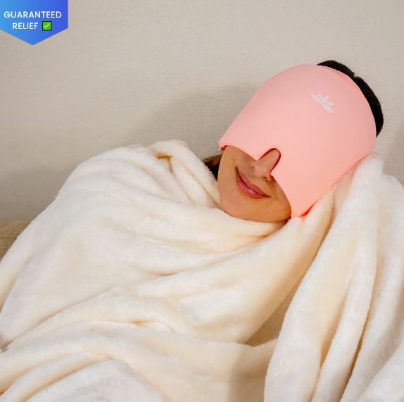 Headache and Migraine Relief Cap Head Wrap Ice Pack with Gel Bead for Migraine Hot Cold Therapy Cold Pack - Oshi.pk - Buy & Sell Online