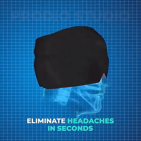 Headache and Migraine Relief Cap Head Wrap Ice Pack with Gel Bead for Migraine Hot Cold Therapy Cold Pack - Oshi.pk - Buy & Sell Online
