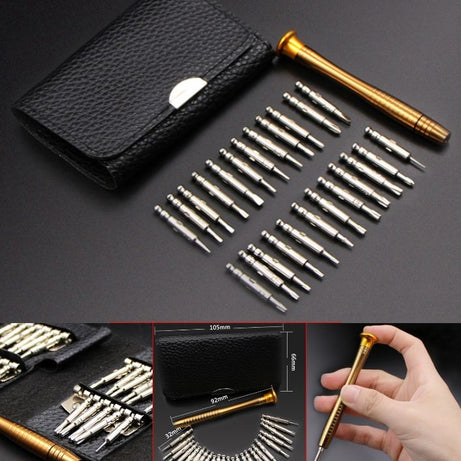 25 in 1 Screwdriver Set Portable High Quality Disassembly Repair Tool Screwdriver Multifunctional Manual Screwdriver Set - Oshi.pk - Buy & Sell Online