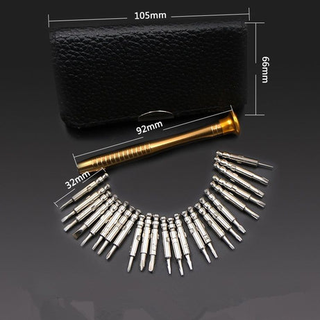 25 in 1 Screwdriver Set Portable High Quality Disassembly Repair Tool Screwdriver Multifunctional Manual Screwdriver Set - Oshi.pk - Buy & Sell Online