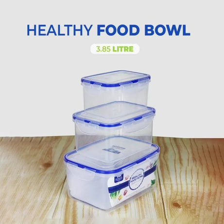 Healthy Food Bowl 3 Pieces Set (total 3.85L) - Oshi.pk - Buy & Sell Online