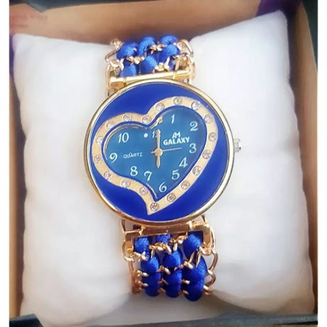 Heart Shape Bracelet Watch For Girls | New Arrival Heart Shape Dial Watch For Girls - Oshi.pk - Buy & Sell Online