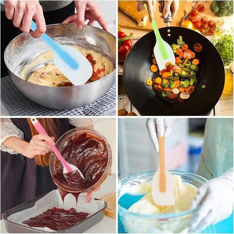Heat Resistant Large Rubber Spatulas Non Stick Baking - Oshi.pk - Buy & Sell Online