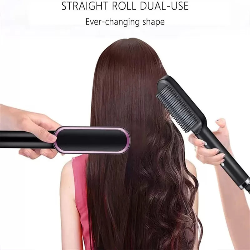 Heating Electric Hair Straightener Hair Straightener - Oshi.pk - Buy & Sell Online