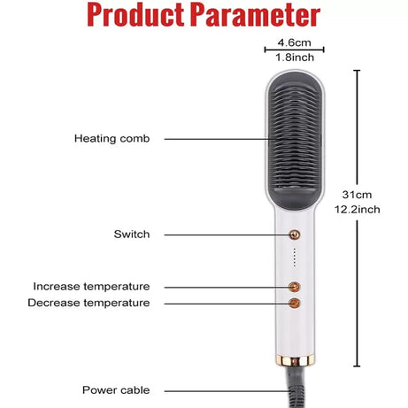 Heating Electric Hair Straightener Hair Straightener - Oshi.pk - Buy & Sell Online