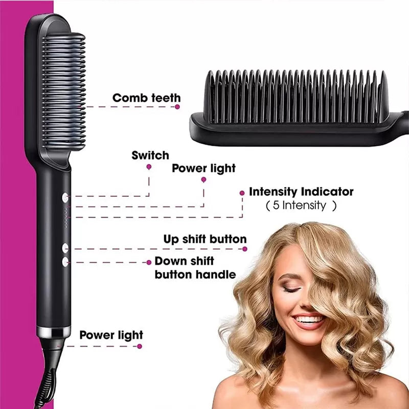 Heating Electric Hair Straightener Hair Straightener - Oshi.pk - Buy & Sell Online