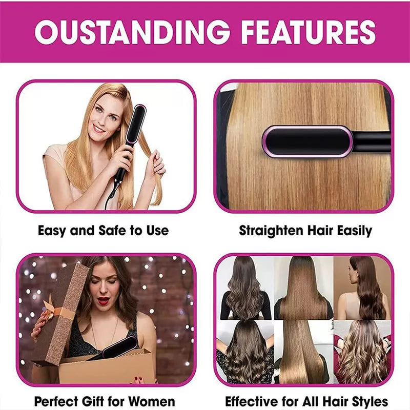 Heating Electric Hair Straightener Hair Straightener - Oshi.pk - Buy & Sell Online