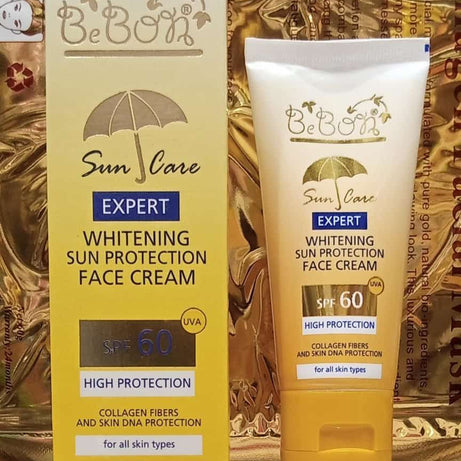 BeBon Whitening Sun Protection Face Cream - SPF60 For Face