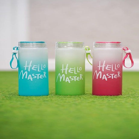 Hello Master Glass Water Bottle 480ml - Oshi.pk - Buy & Sell Online
