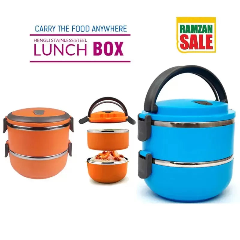 Hengli Two Layers Superior Quality Lunch Box - Oshi.pk - Buy & Sell Online