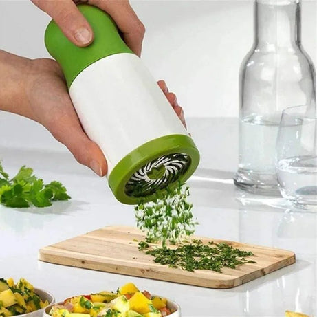 Herbs Grinder Manual Multifunctional Stainless Steel Chopper Dhanya Podina Chopper Coriander and Mint Leaves Hand Crusher All Herbs High Quality C - Oshi.pk - Buy & Sell Online