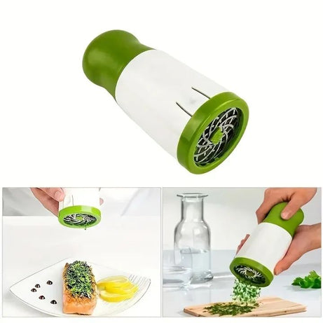 Herbs Grinder Manual Multifunctional Stainless Steel Chopper Dhanya Podina Chopper Coriander and Mint Leaves Hand Crusher All Herbs High Quality C - Oshi.pk - Buy & Sell Online