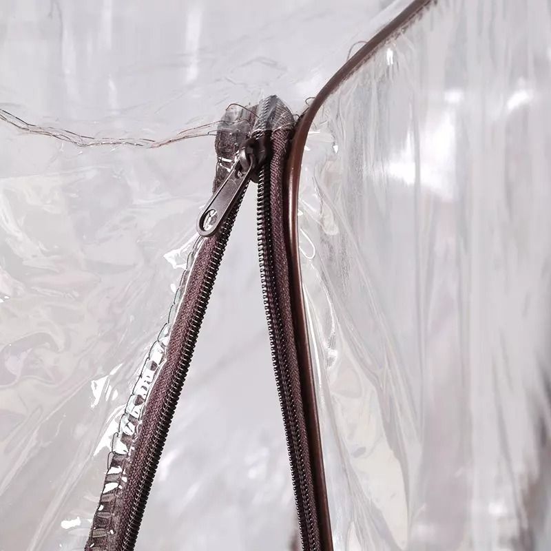 High Quality Clear PVC Plastic Zipper Bag Quilt Pillow Transparent Packaging Bags for Blanket Bedding - Oshi.pk - Buy & Sell Online