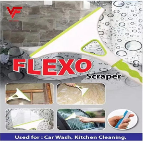 High Quality Glass Wiper, Window Wiper Glass Cleaner Wiper For Kitchen Slabs Car Window & Multipurpose Cleaning Flexo Scraper Flex Scaraper - Oshi.pk - Buy & Sell Online