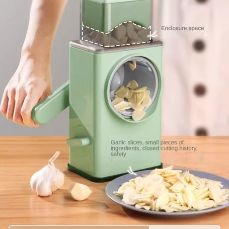 High Quality Multi-Functional Rotary Hand-Held Vegetable Cutter - Oshi.pk - Buy & Sell Online