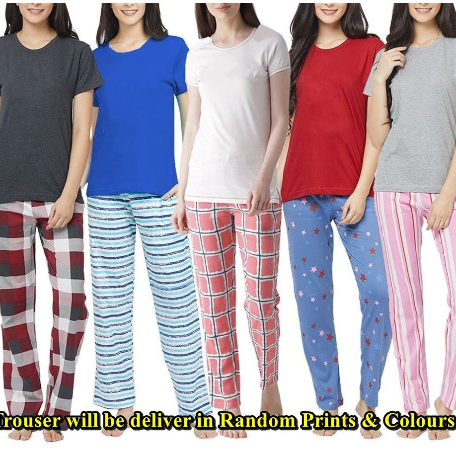 High Quality pack of 1 Sleep wear available in random prints and colours for Women's/Girls - Oshi.pk - Buy & Sell Online