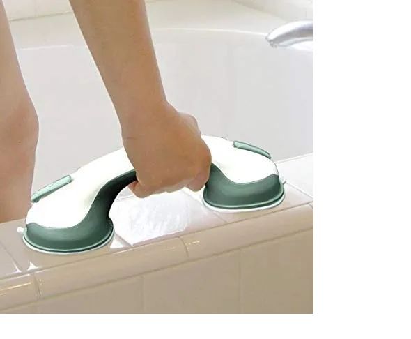 High Quality Safety Helping Handle Anti Slip Support Toilet Bathroom Safe Grab Bar Handle Suction Cup Handrail Grip - Oshi.pk - Buy & Sell Online