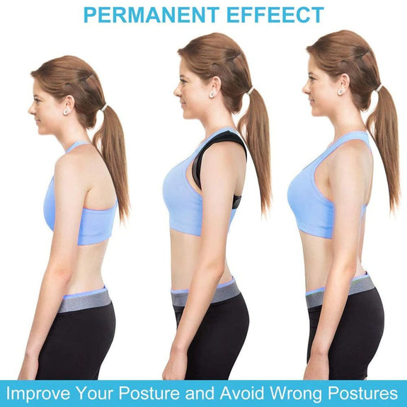 Highly Recommended Adjustable Body Posture Corrector Back Support Belt Spine Shoulder Brace Posture Correction Back Straightener For Men Women - Oshi.pk - Buy & Sell Online