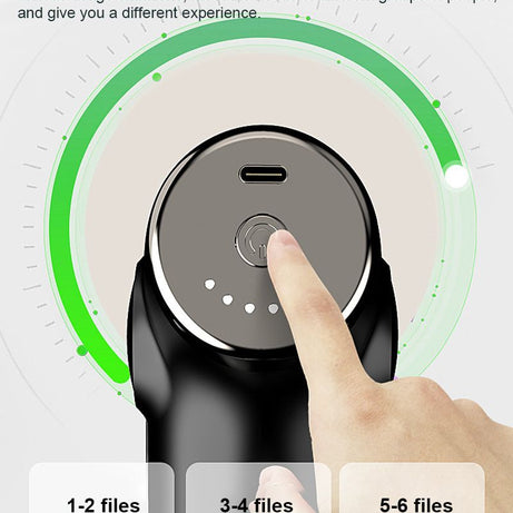 Histro Massage Electric Massager Mini Fascial Gun Body Muscle Massager for Back Pain Portable Handheld Electric Back Massager for Pain Relief Deep Mus - Oshi.pk - Buy & Sell Online