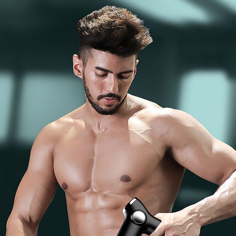 Histro Massage Electric Massager Mini Fascial Gun Body Muscle Massager for Back Pain Portable Handheld Electric Back Massager for Pain Relief Deep Mus - Oshi.pk - Buy & Sell Online