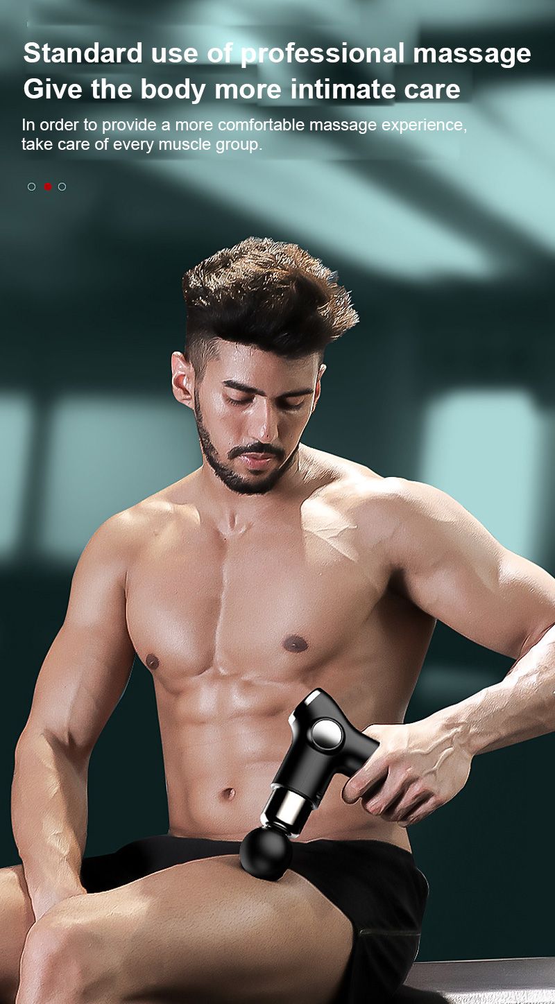 Histro Massage Electric Massager Mini Fascial Gun Body Muscle Massager for Back Pain Portable Handheld Electric Back Massager for Pain Relief Deep Mus - Oshi.pk - Buy & Sell Online