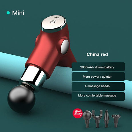 Histro Massage Electric Massager Mini Fascial Gun Body Muscle Massager for Back Pain Portable Handheld Electric Back Massager for Pain Relief Deep Mus - Oshi.pk - Buy & Sell Online
