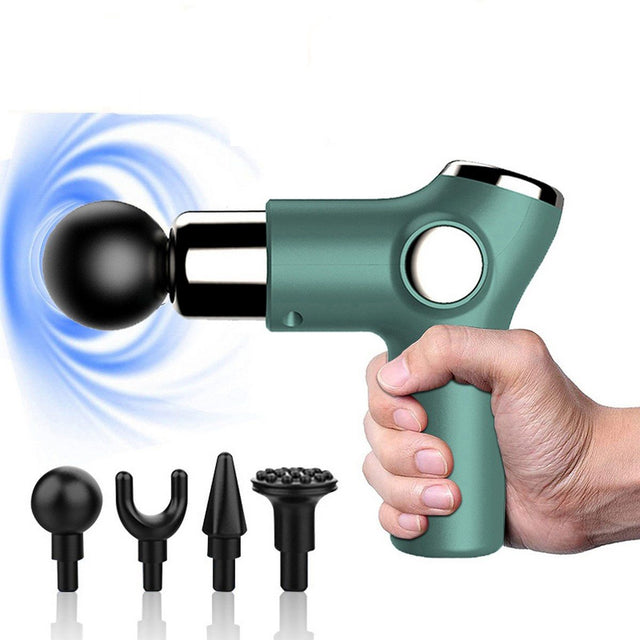 Histro Massage Electric Massager Mini Fascial Gun Body Muscle Massager for Back Pain Portable Handheld Electric Back Massager for Pain Relief Deep Mus - Oshi.pk - Buy & Sell Online