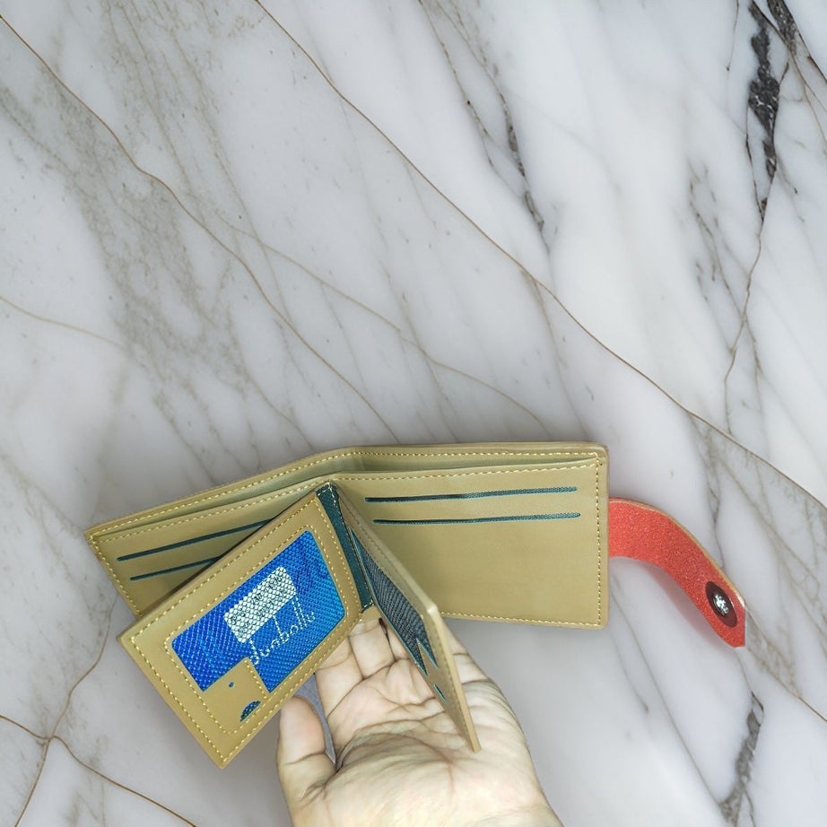 Honda LOGO Leather Wallet Men Classic Soft Purse Coin Pocket Credit Card Holder - Oshi.pk - Buy & Sell Online