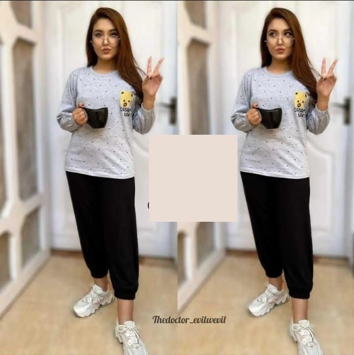 Bear Pocket Night Dress - Oshi.pk - Buy & Sell Online